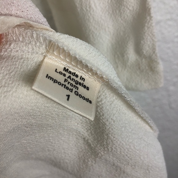 Stone Cold Fox Desire Mini Dress White Tie Front - Picture 7 of 9